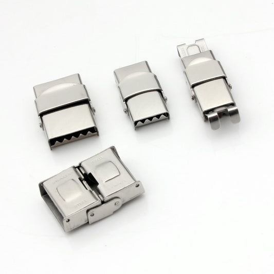 Matching Leather Rope Jewelry Buckle Stainless Steel Bracelets