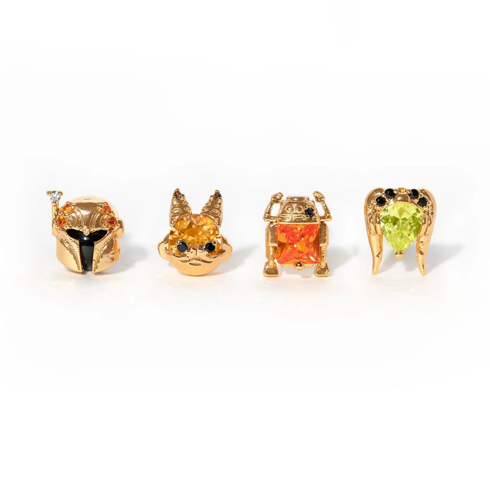 Set Wind Star Wars Series Color Earrings