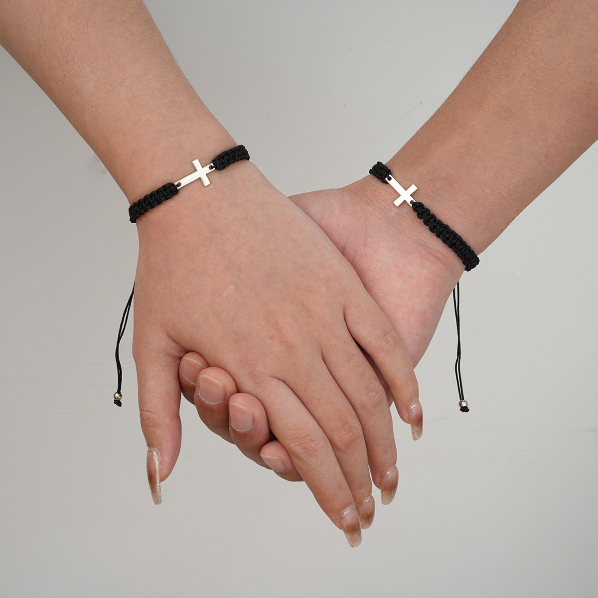 Simple Fashion Friendship Hand-woven Cross Carrying Strap Bracelets
