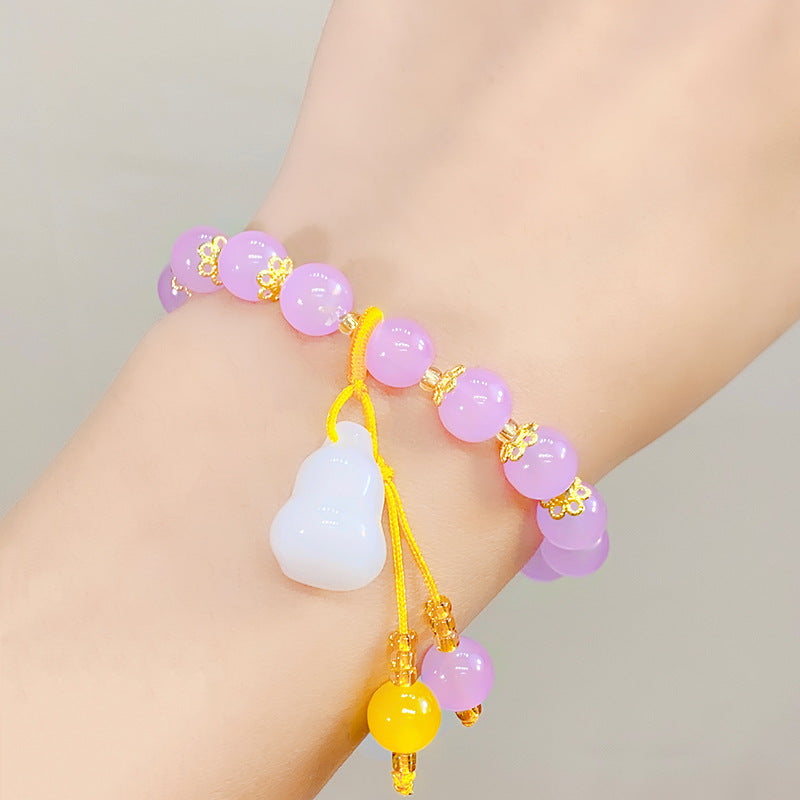 Safety Buckle Sweet Tassel Hand Toy Bracelets