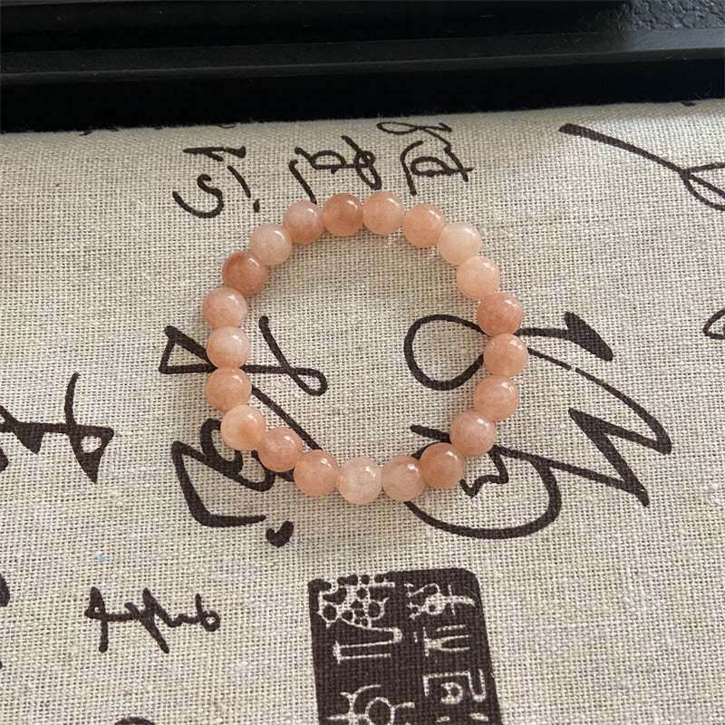 Style Beaded Elastic String Sweet Colored Bracelets