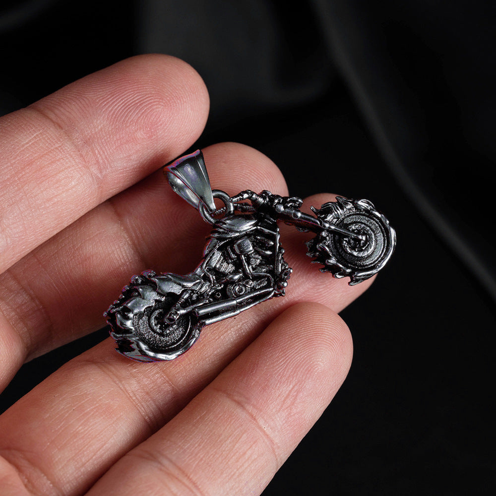 Men's Retro Trendy Domineering Stainless Steel Creative Necklaces