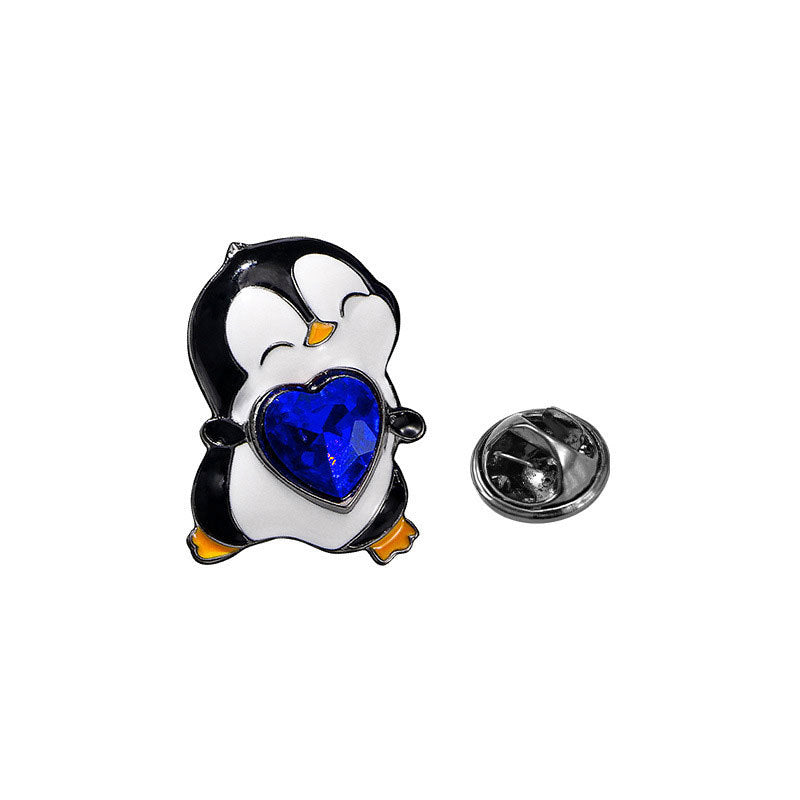 Penguin Brooch Super Cute Cartoon Badge Pin Trendy Brooches