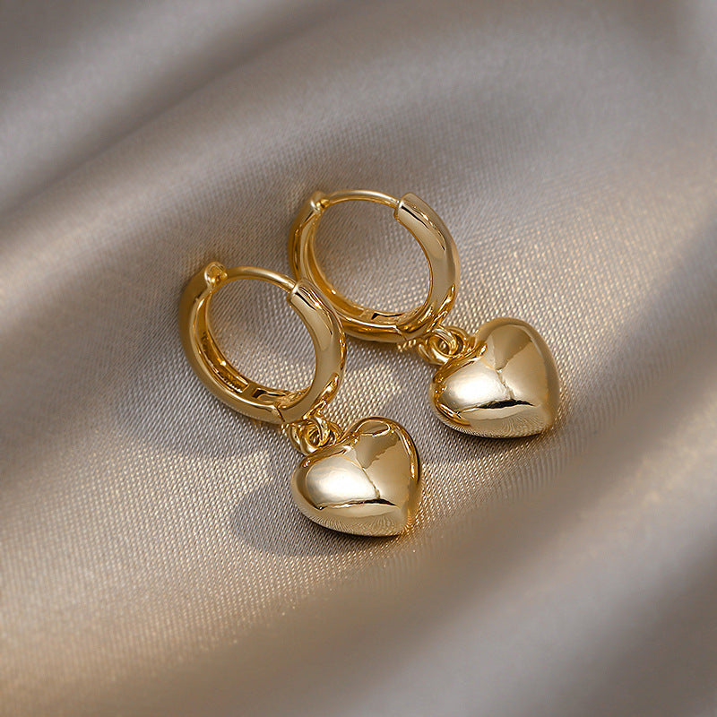 Women's Luxury High-grade Sier Needle Simple Elegance Earrings