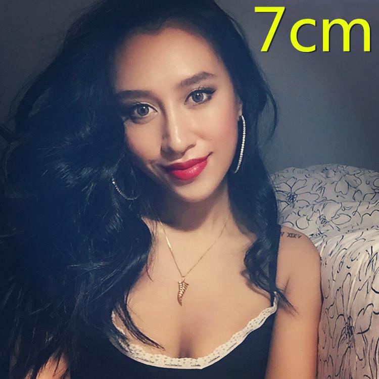 Rhinestone Exaggerated Big Circle Hip Hop Rings