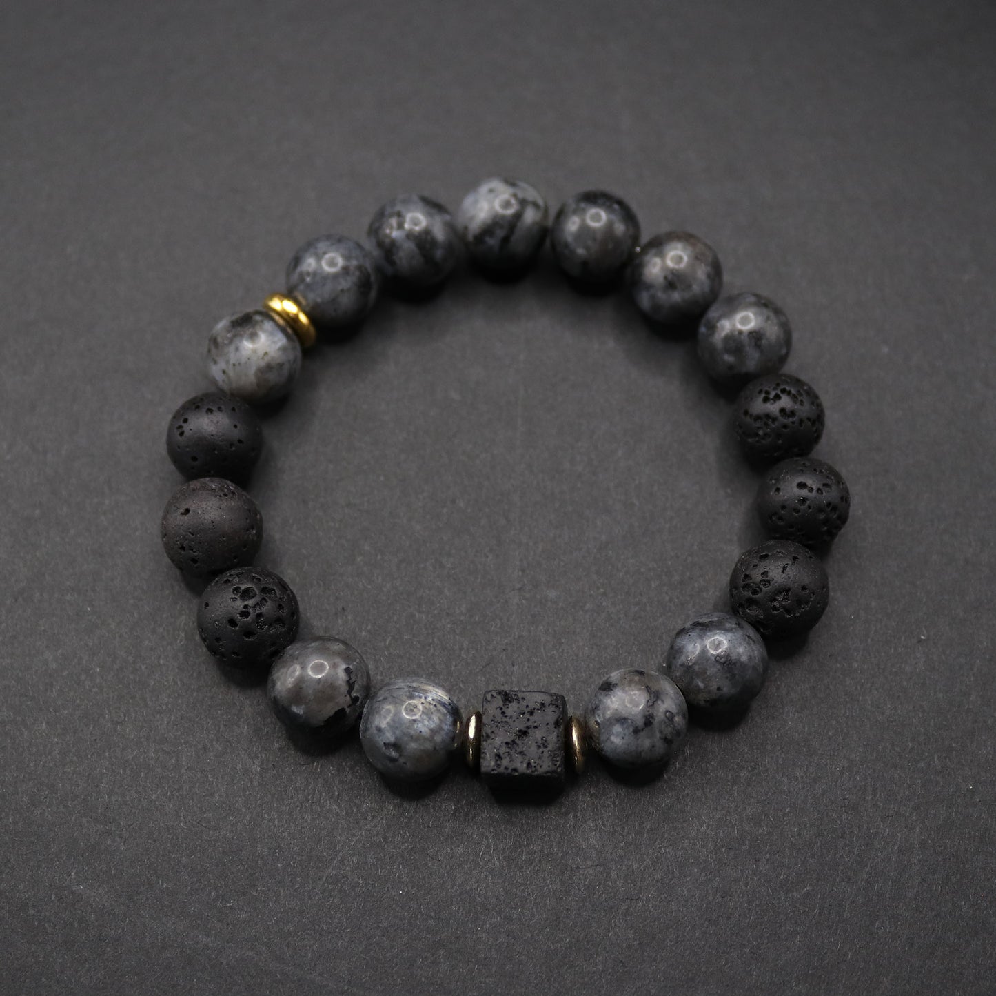 Men's High Sense Volcanic Rock Bead Gift Bracelets