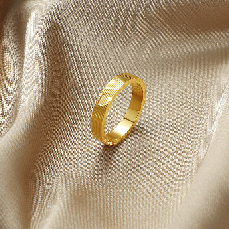 Design Light Luxury Cold High Sense Rings