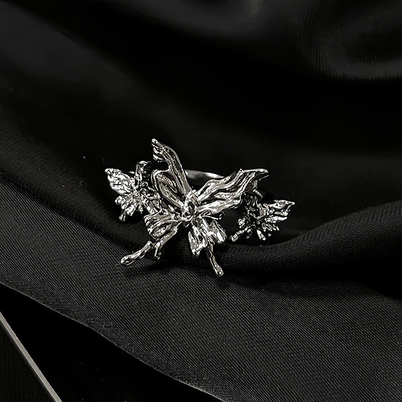 Series Open Personalized Minority Design Cold Wind Drip Rings