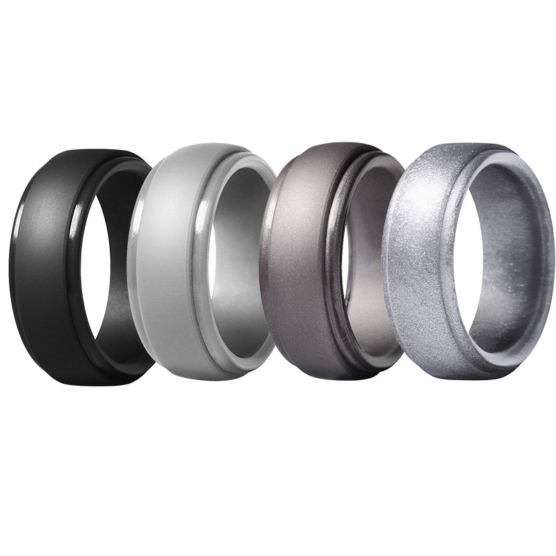 Men's Step Radian Style Color Suit Outdoor Rings
