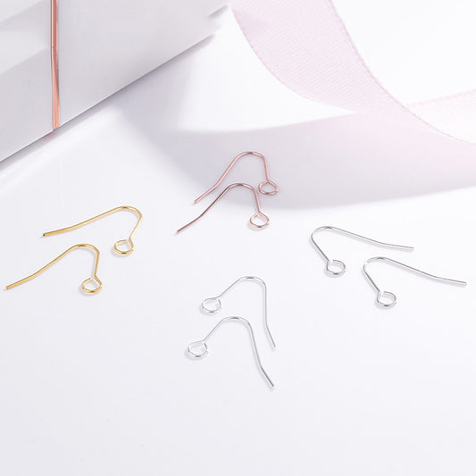 Fashion New Attractive Sterling Sier V-shaped Ear Hook