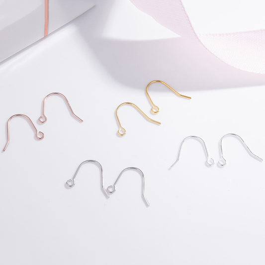Innovative Pretty Sterling Sier U-shaped Pure Rings