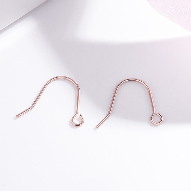 Innovative Pretty Sterling Sier U-shaped Pure Rings