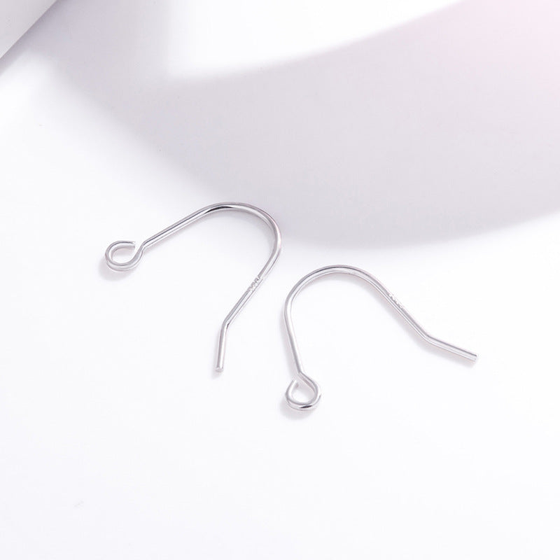 Innovative Pretty Sterling Sier U-shaped Pure Rings