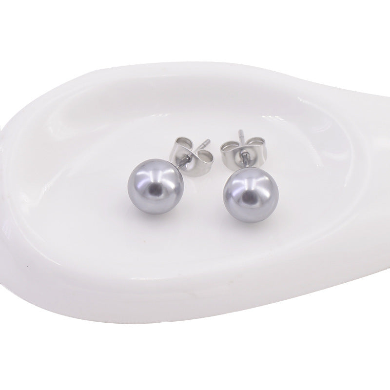Women's Pearl High-grade Light Luxury Personalized Trendy Stud Earrings