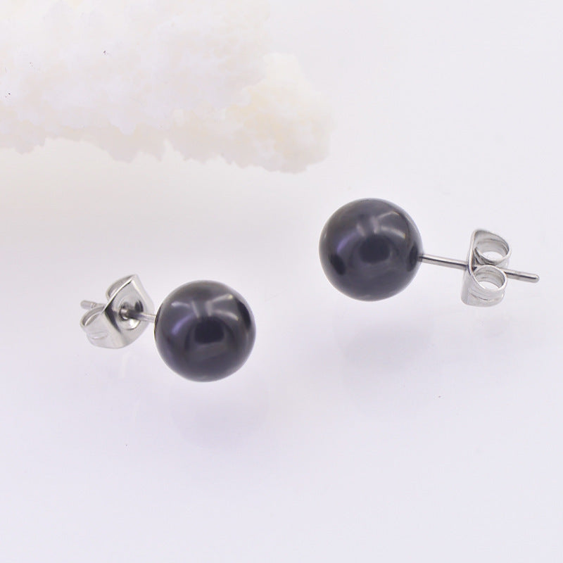 Women's Pearl High-grade Light Luxury Personalized Trendy Stud Earrings