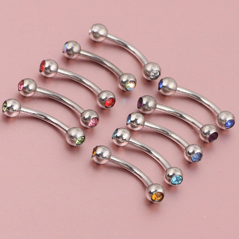 Body Piercing Ear Eyebrow Labret Nose Stud Earrings