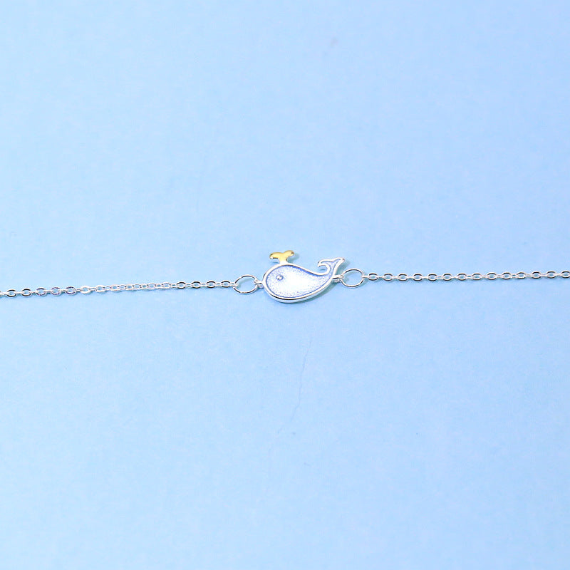 Dancing Whale Dolphin Female Mori Girlfriends Bracelet
