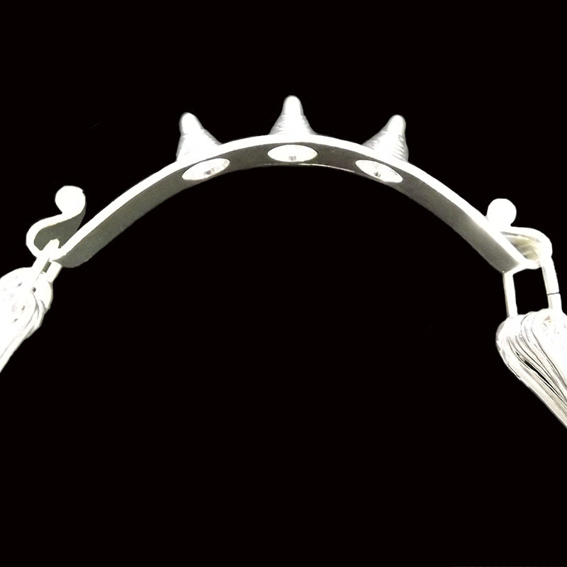 Style Alloy Sier-plated Thread Minority Festival Collar