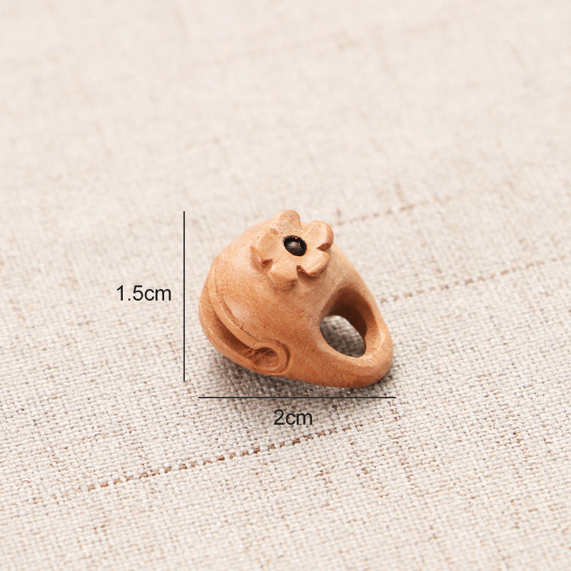 Head Chinese Block Fish Flower Two-color Pendants