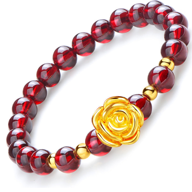 Men's Vietnam Placer Gold Pi Imitation Hard Pure Fast Bracelet