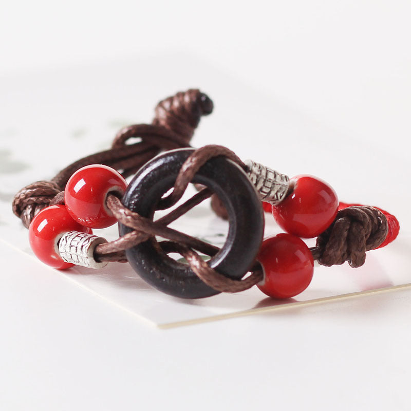 Graceful Popular Women's Ceramic Beaded Stall Bracelets