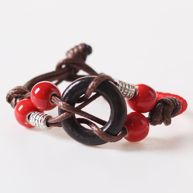 Graceful Popular Women's Ceramic Beaded Stall Bracelets