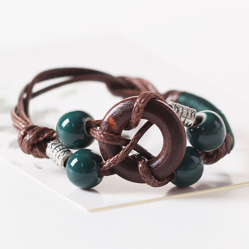 Graceful Popular Women's Ceramic Beaded Stall Bracelets