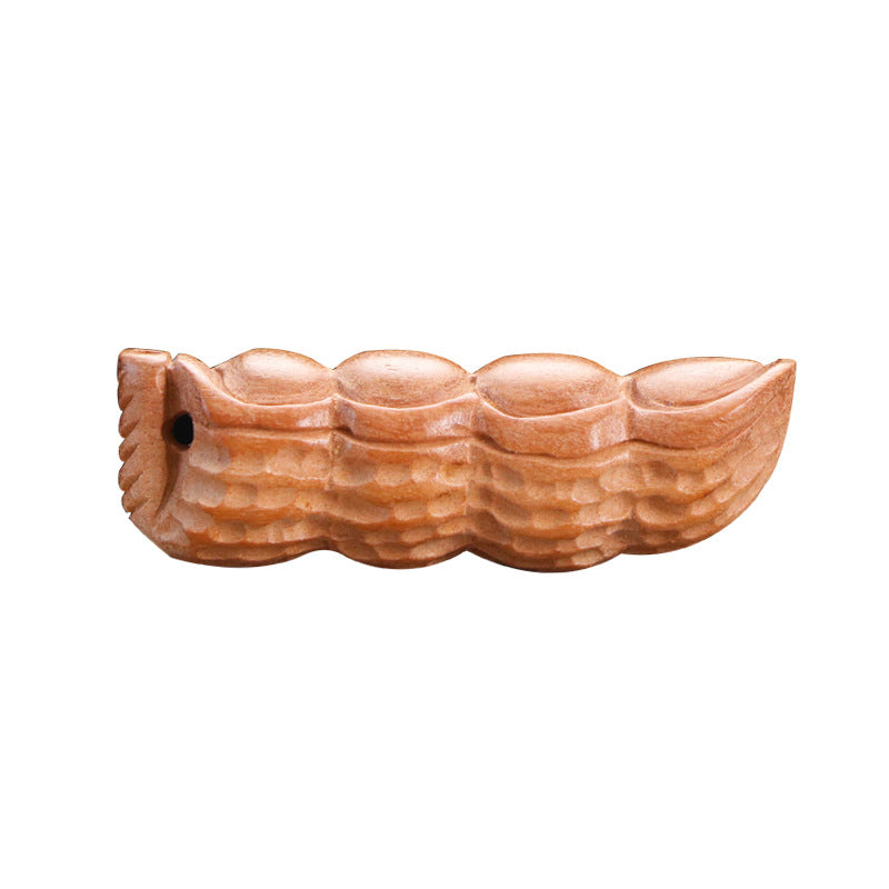 Peach Wood Peanut Business Life Wealth Bracelet