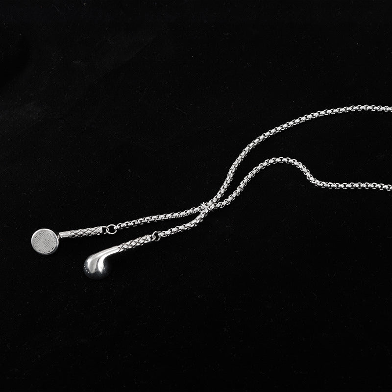 Titanium Steel Cool Earth Hip Hop Disco Fashion Music Pendants