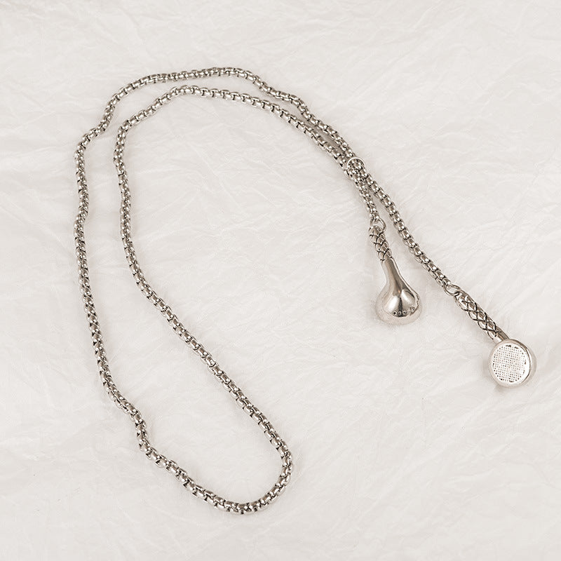 Titanium Steel Cool Earth Hip Hop Disco Fashion Music Pendants