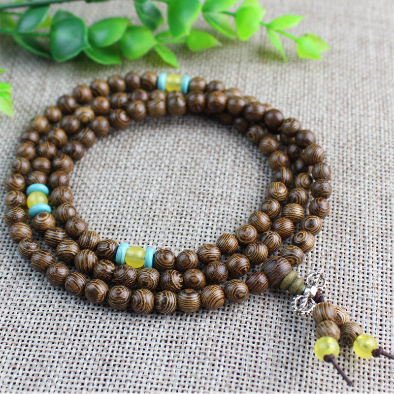 Women's & Men's Crafts Wooden Prayer Beads Couple Gift Door Bracelet