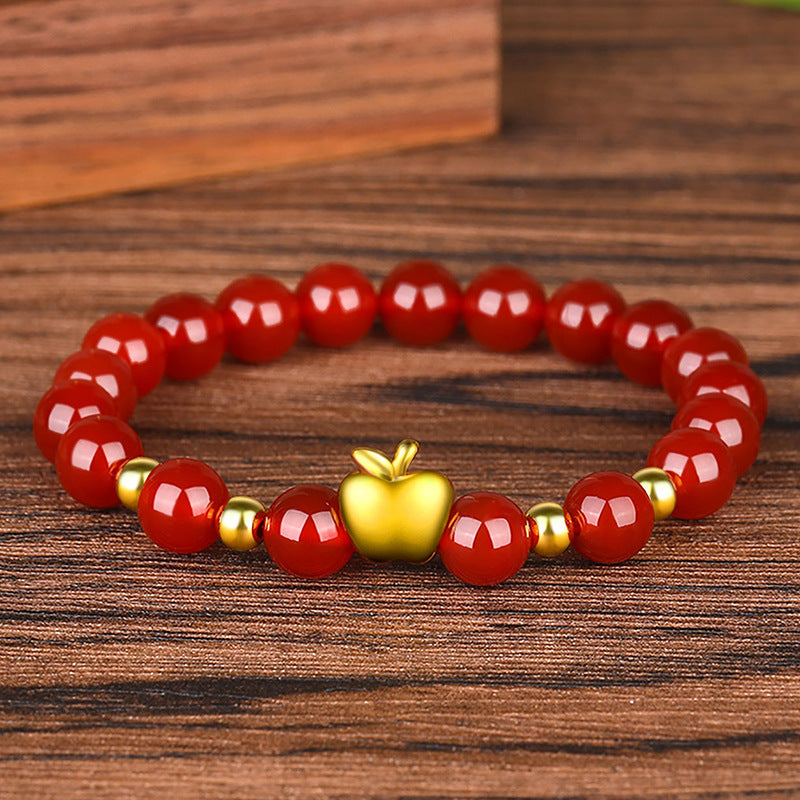 Men's Vietnam Placer Gold Pi Imitation Hard Pure Fast Bracelet