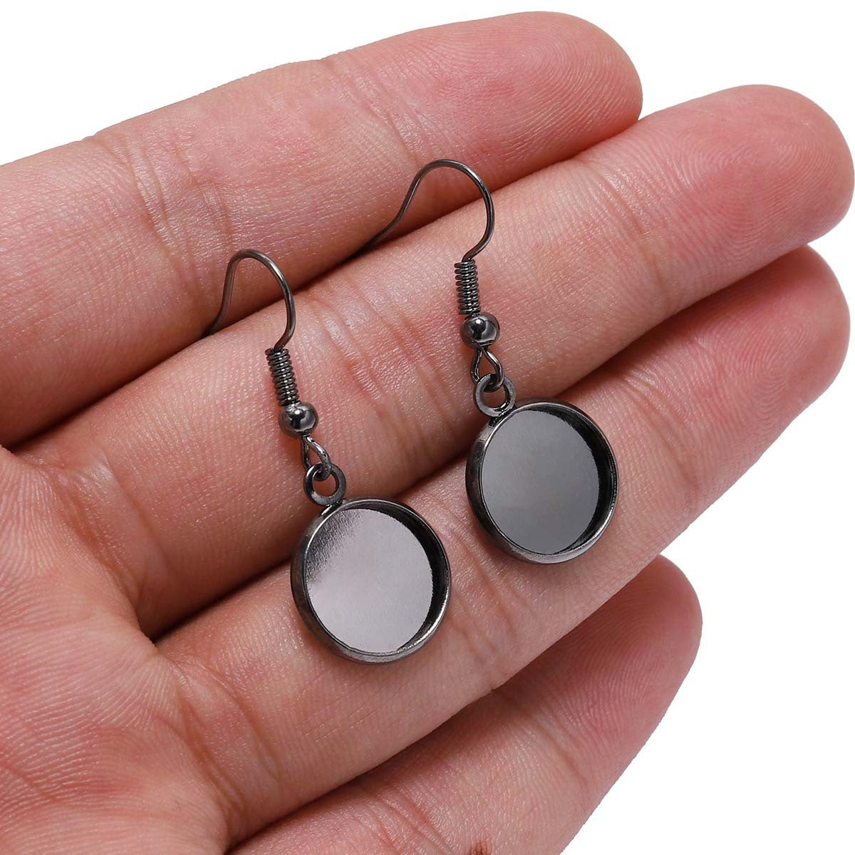 Classy Eardrop Frame Hook Metal Plated Jewelry Accessories