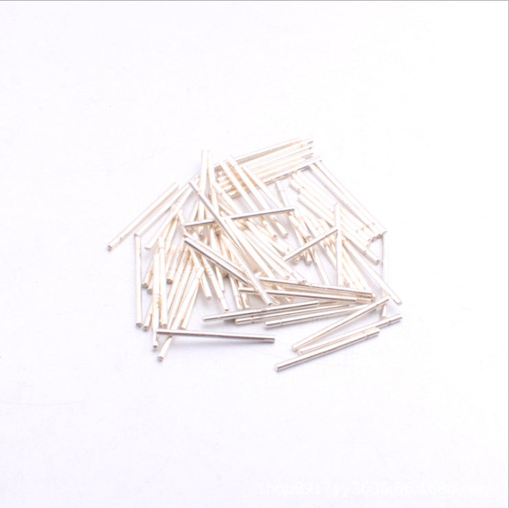 Pure Sier Ear Pin Head Bar Flat Soft Stud Earrings