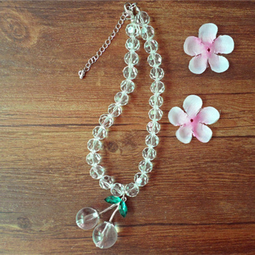 Drop Bohemian Imitation Jade Retro Artistic Necklaces