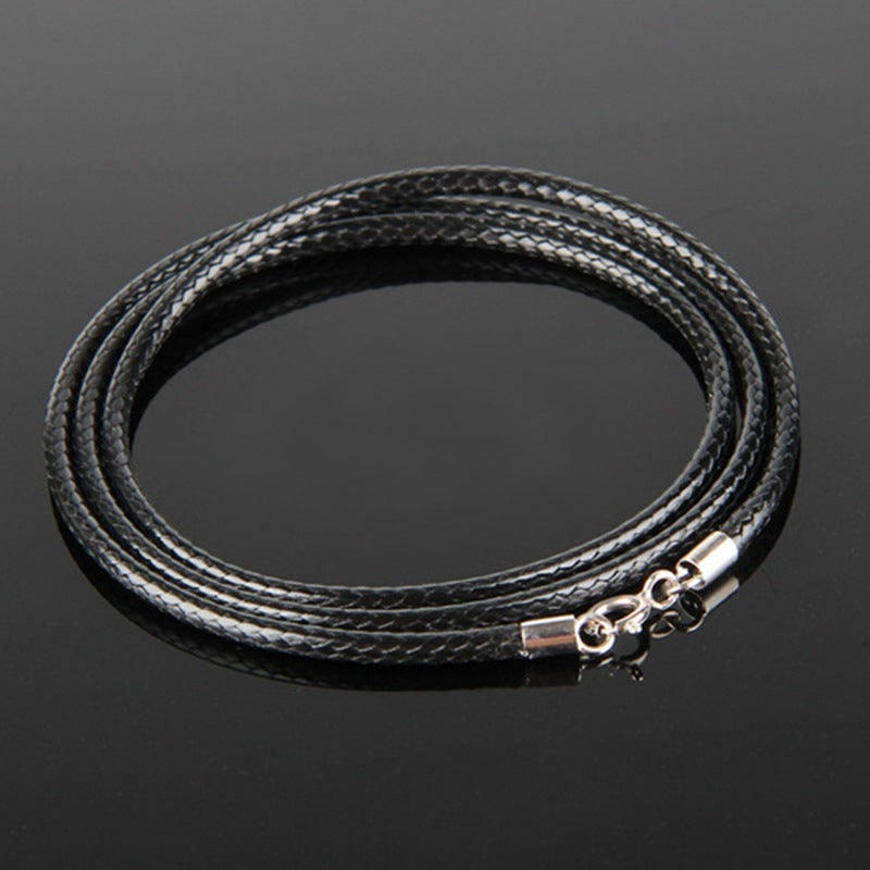 Wax Rope Female Universal Leather Clavicle Necklaces