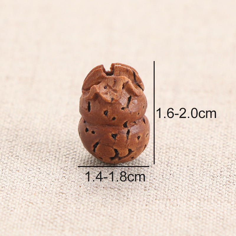 Brain Pattern Peach Pit Gourd Peanut Cornucopia Life Bracelet