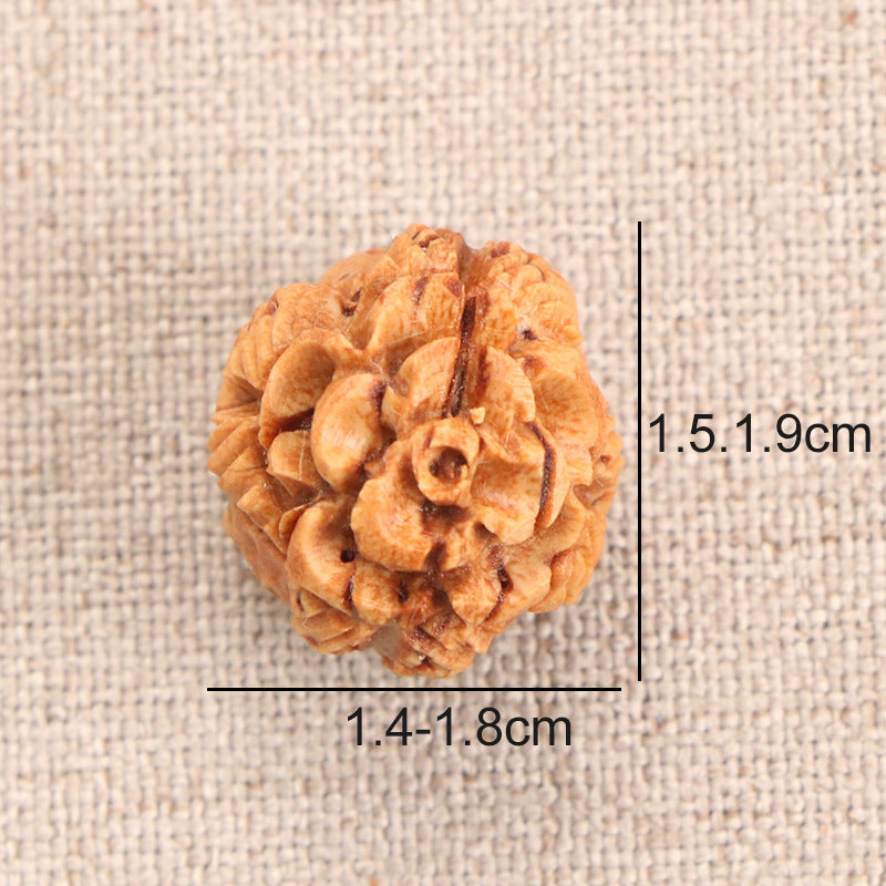 Brain Pattern Peach Pit Gourd Peanut Cornucopia Life Bracelet