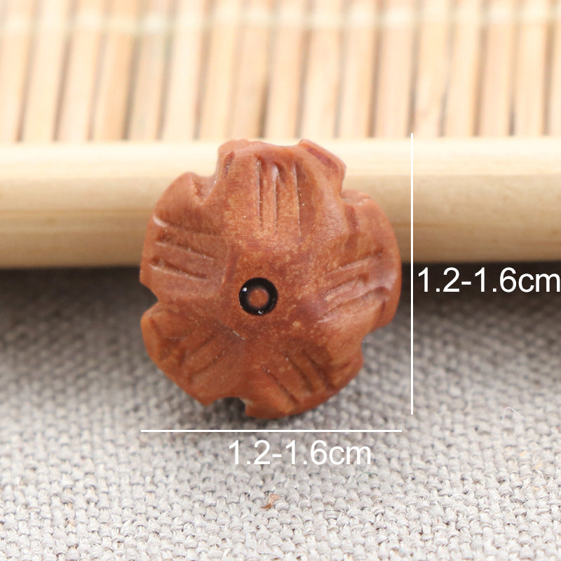 Peach Pit Water Drop Contentment Chinese Bracelet