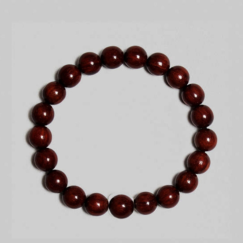 Gold Star Red Sandalwood Comparable To Indian Pterocarpus Bracelet