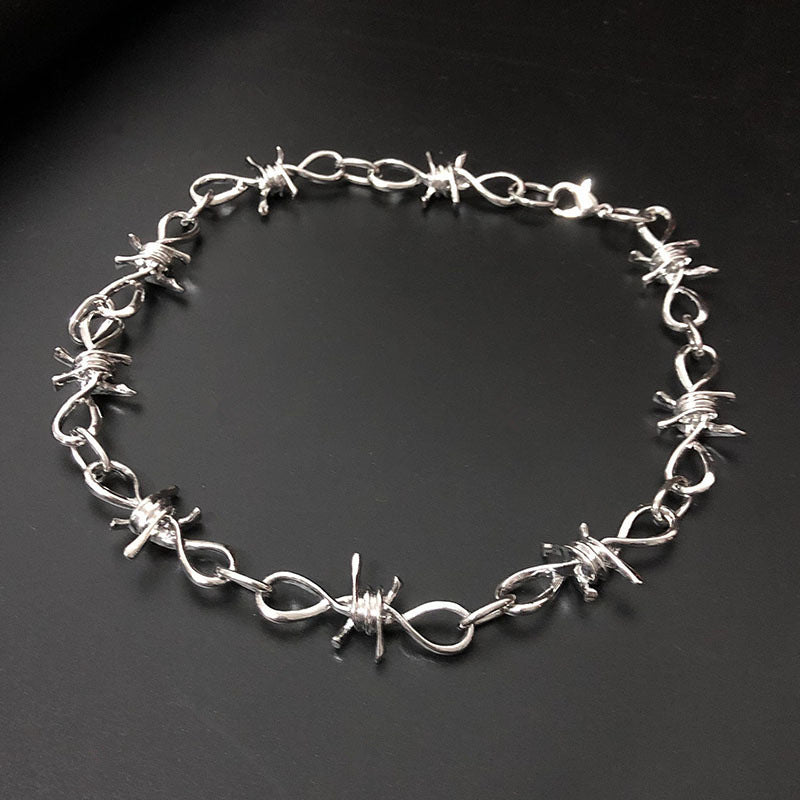 Women's & Men's Design Clavicle Chain Disco Jumping Hip Hop Necklace