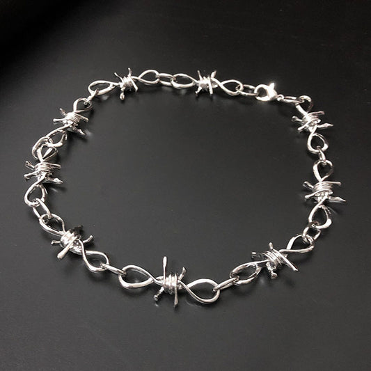 Women's & Men's Design Clavicle Chain Disco Jumping Hip Hop Necklace