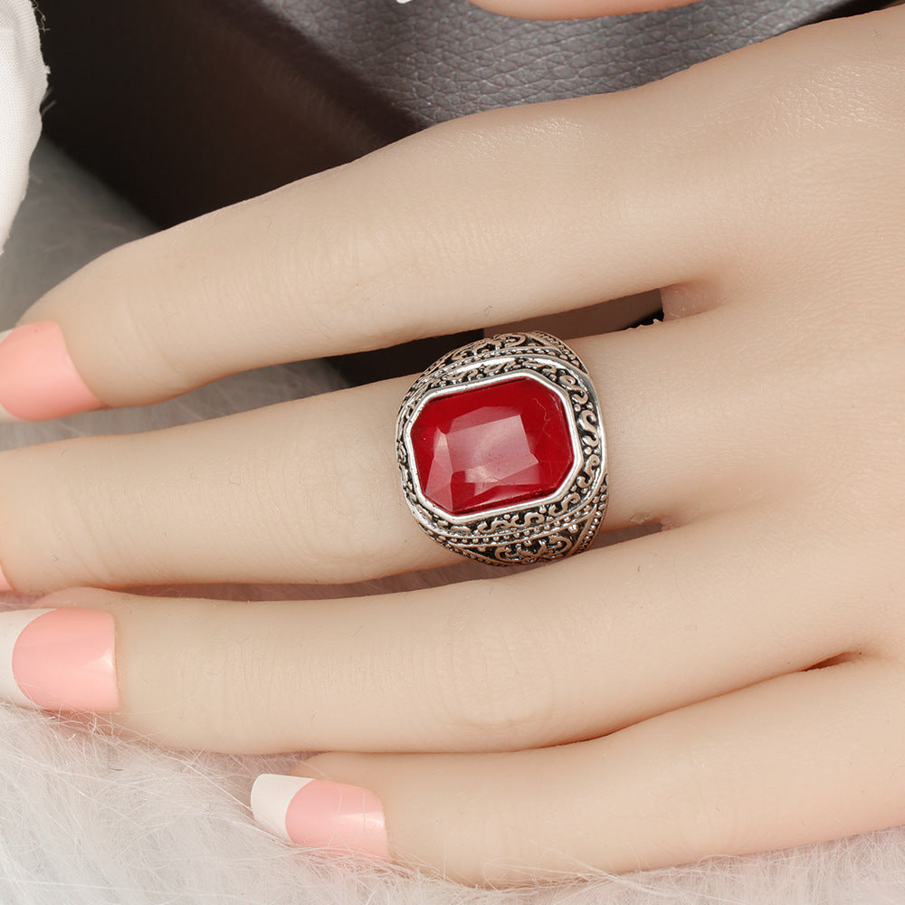 Women's & Men's Gem Vintage Couple Rings