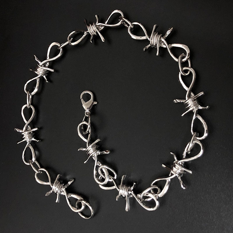 Women's & Men's Design Clavicle Chain Disco Jumping Hip Hop Necklace