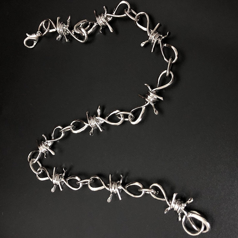 Women's & Men's Design Clavicle Chain Disco Jumping Hip Hop Necklace