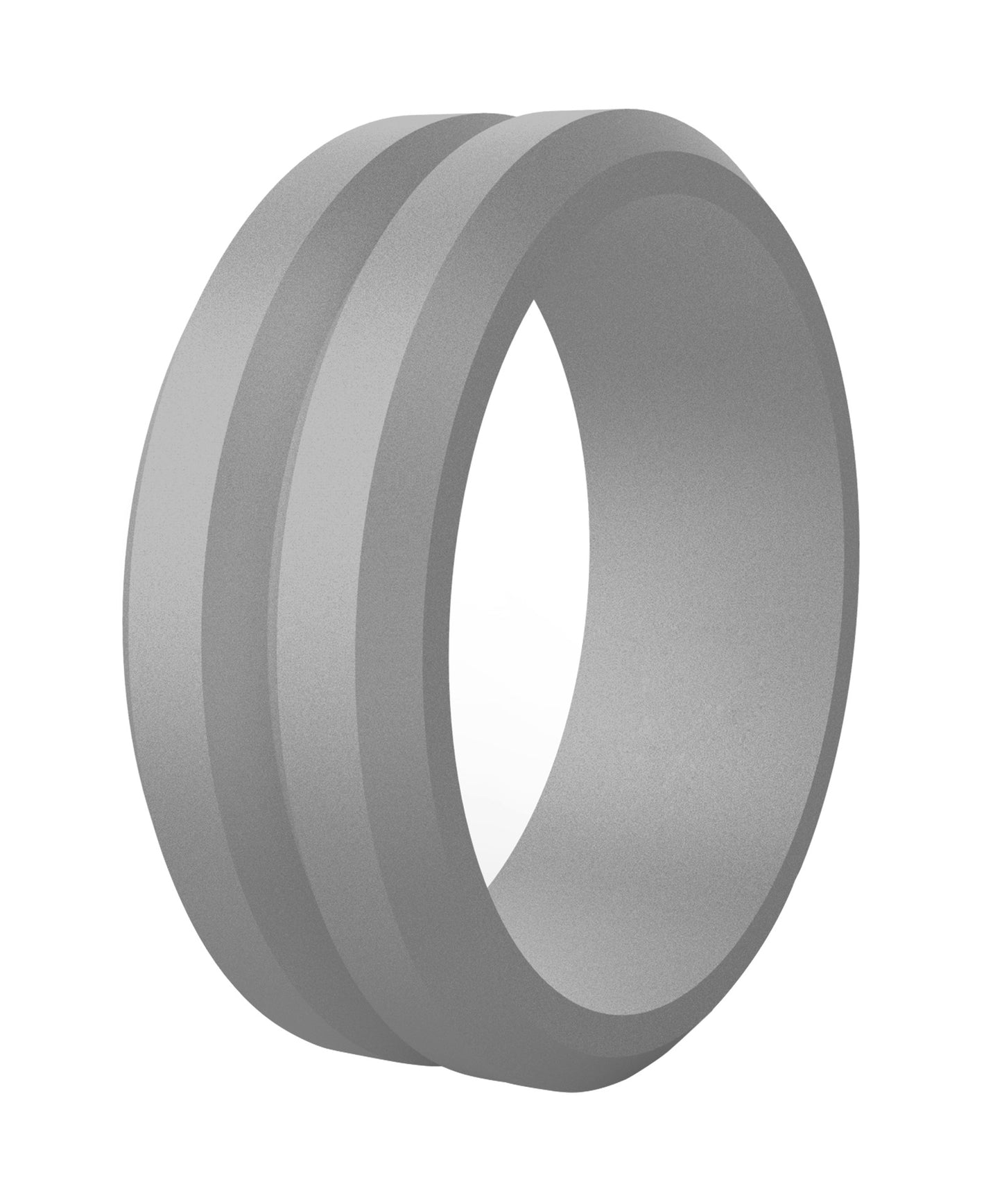 Women's & Men's V-shaped Groove Bevel Silica Gel Outdoor Rings