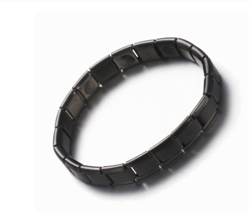 Women's & Men's Simple Stainless Steel Magnetic Therapy Exquisite Bracelets
