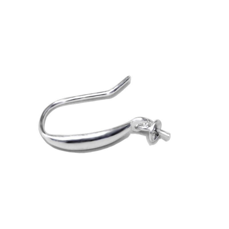 Sier U-shaped Tray France Type Buckle Reverse Words Ear Hook