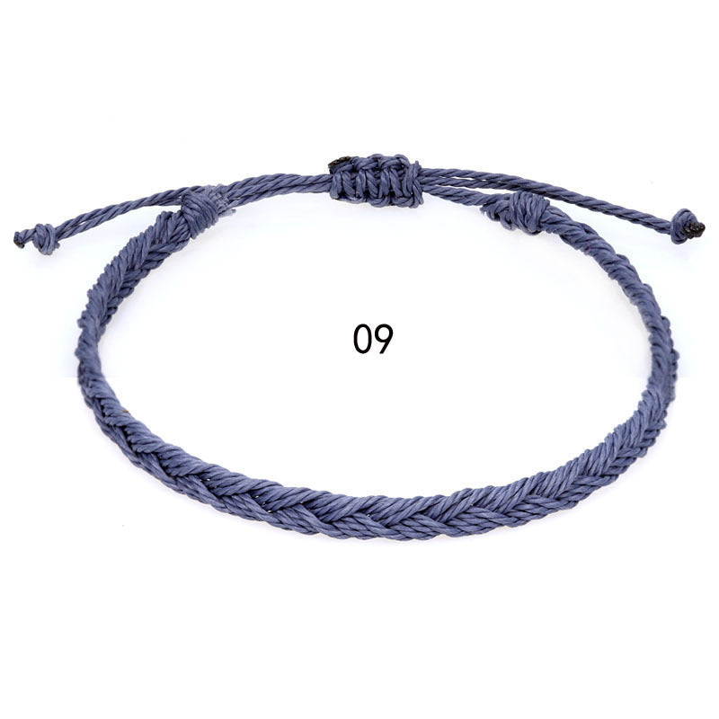 Women's & Men's Creative Handmade Braided Rope Bohemian Twist Bracelet