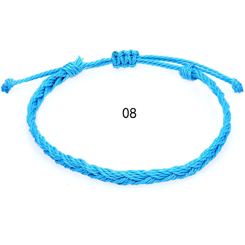 Women's & Men's Creative Handmade Braided Rope Bohemian Twist Bracelet